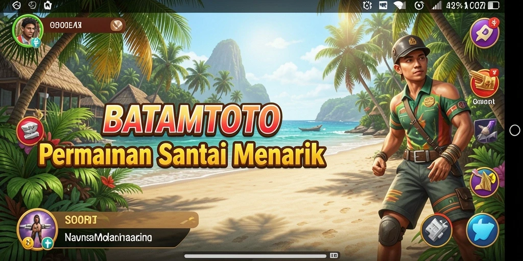 Tampilan menarik gameplay BATAMTOTO yang seru.