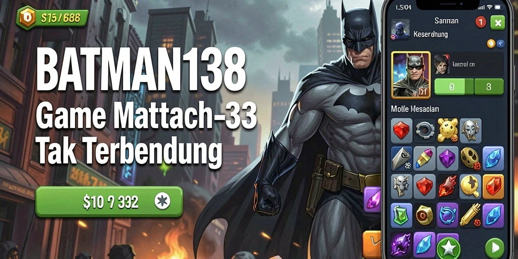 Tangkapan layar utama game BATMAN138 menampilkan keseruan mencocokkan objek.