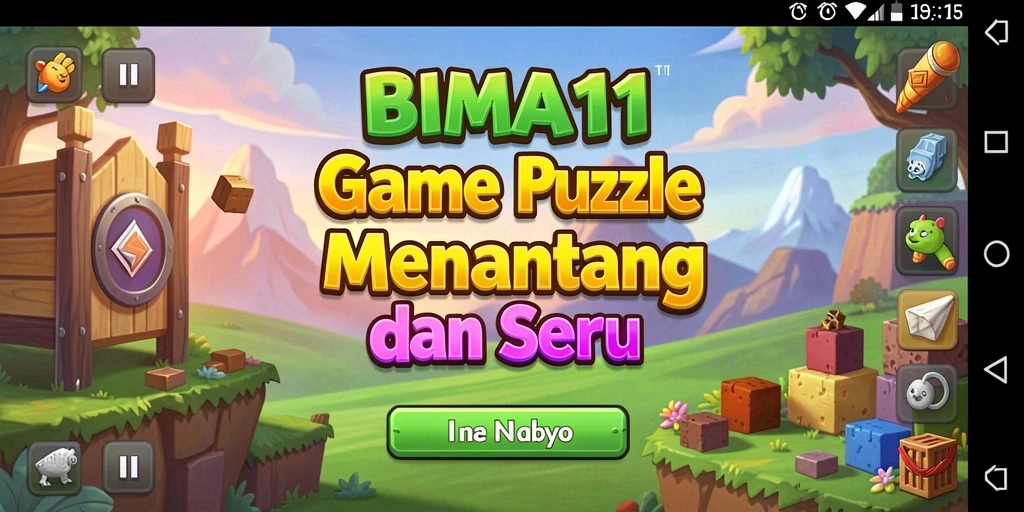 Screenshot BIMA11 menampilkan gameplay Puzzle yang menantang dan menarik.