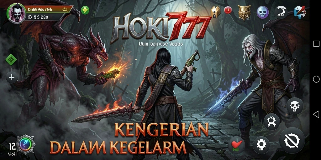 Menampilkan gameplay menegangkan di dunia HOKI777.