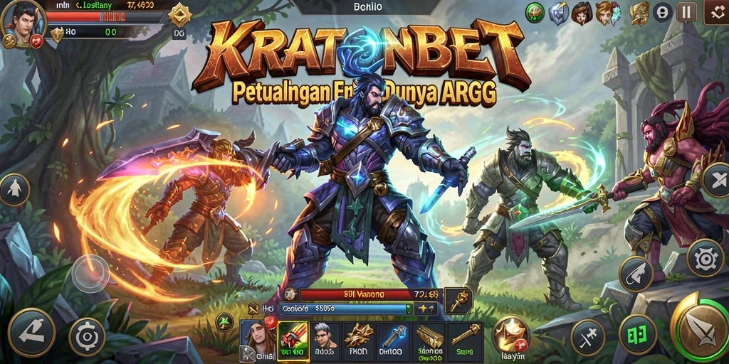 Tampilan gameplay menakjubkan di dunia KRATONBET.