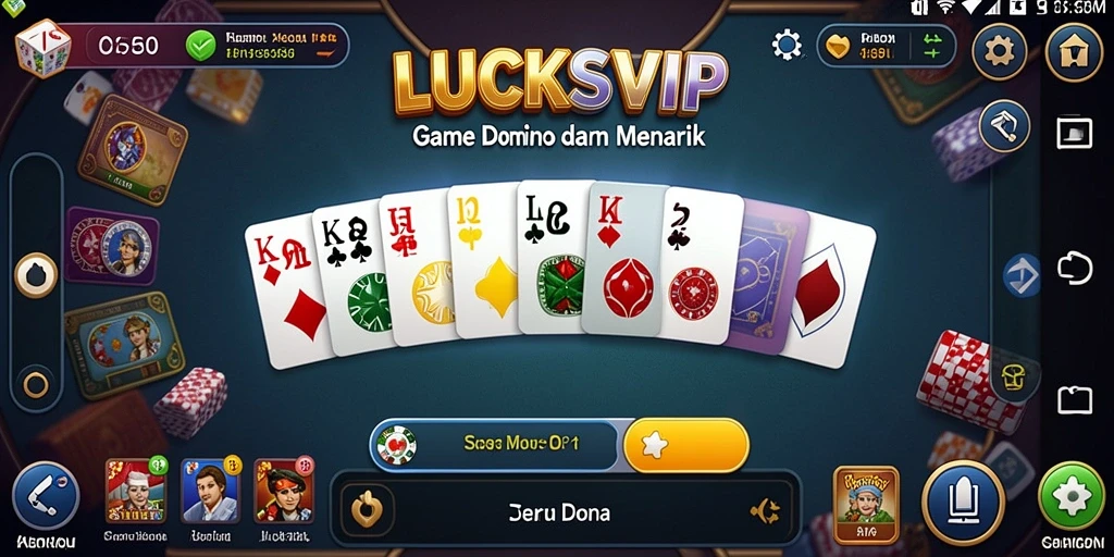 Tampilan gameplay seru dan kompetitif LUCKSVIP.