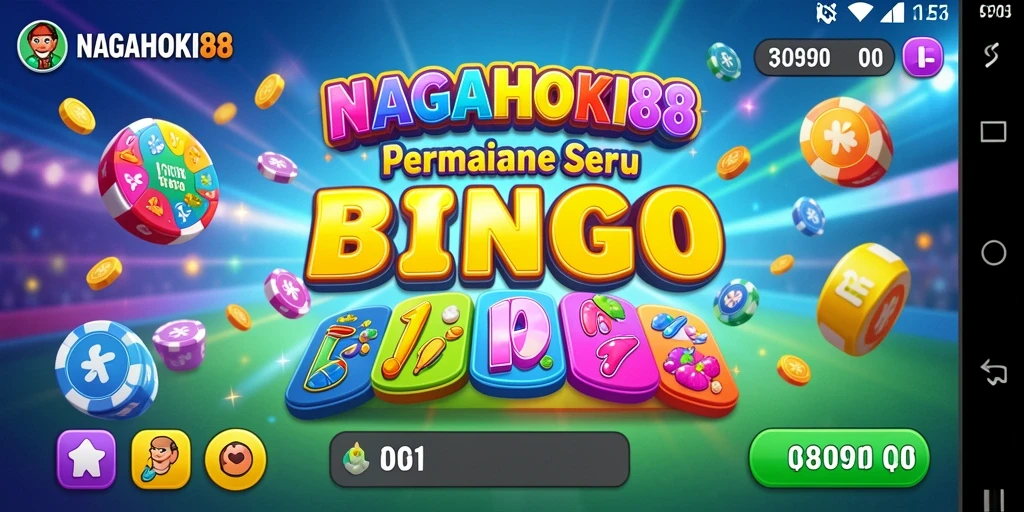 Tampilan menarik gameplay Bingo di NAGAHOKI88.