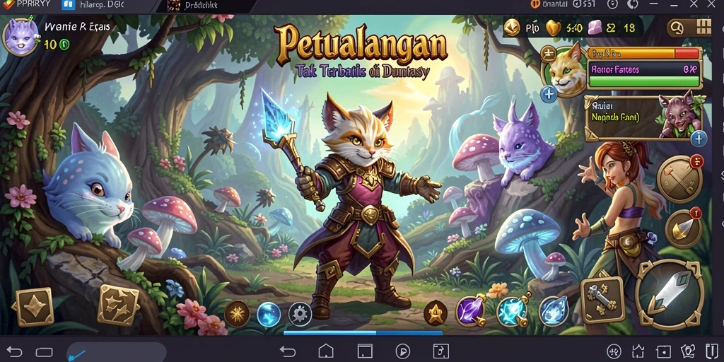 Gameplay PPRRYY yang menarik dengan petualangan seru.