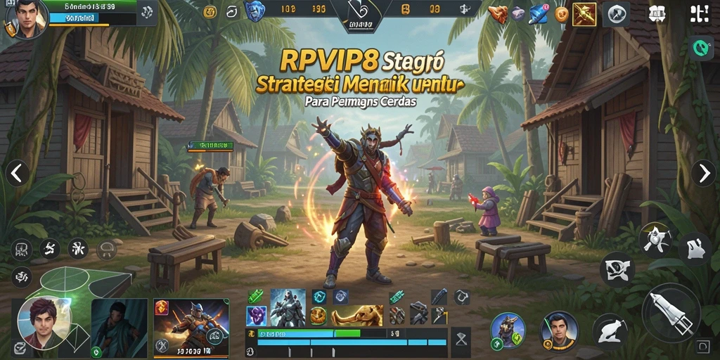 Tampilan Strategi Menantang dalam Gameplay RPVIP8.