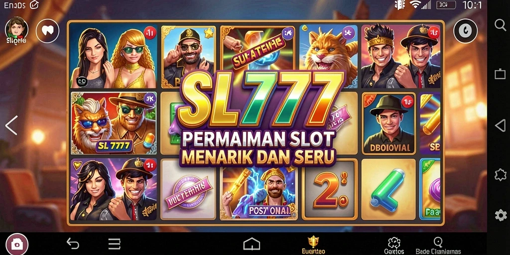 Tampilan mengesankan gameplay slot di SL777.