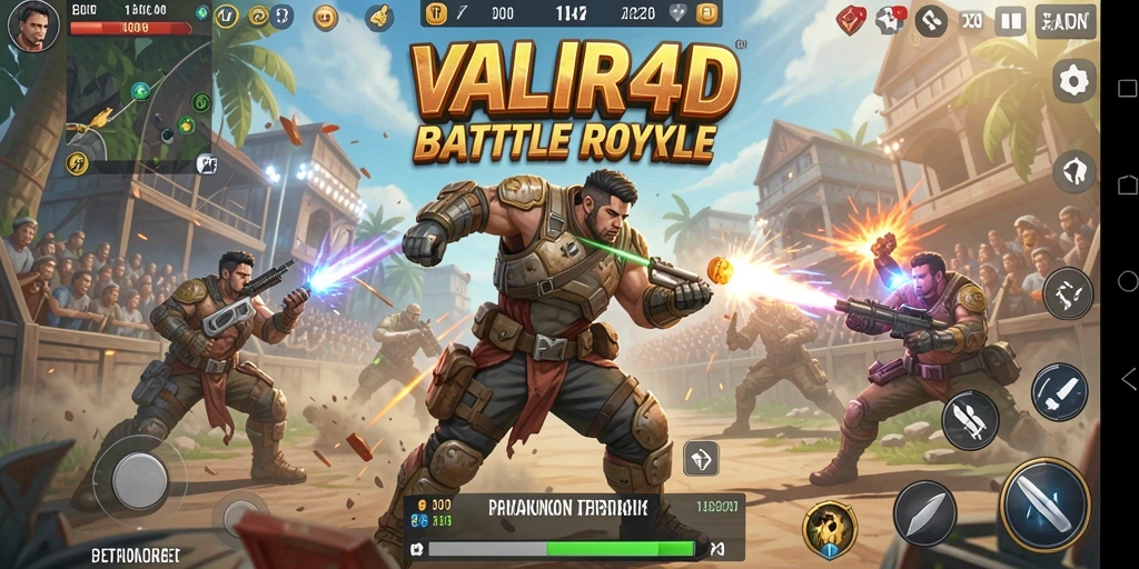 Tampilan seru dari pertarungan intens dalam VALIR4D.
