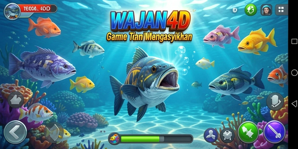 Gameplay seru menembak ikan dengan grafis yang menakjubkan.