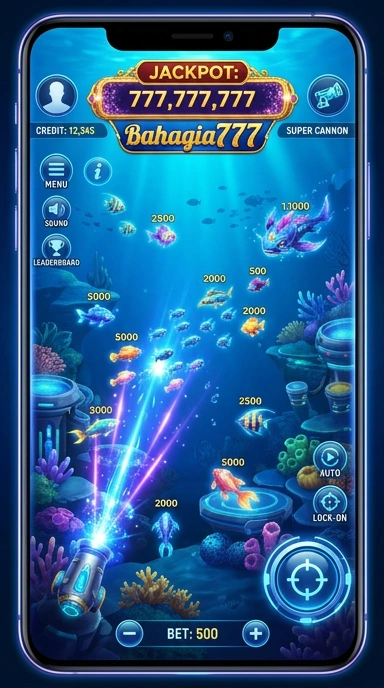 Tampilan aplikasi unduh bahagia777 di perangkat Android.